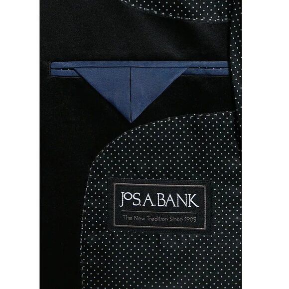 46R Jos. A. Bank Slim Fit Paisley Formal Dinner Jacket Blazer C060439 - Picture 3 of 5